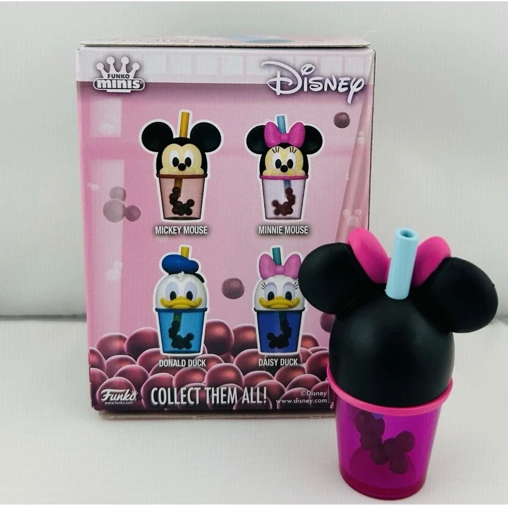 Funko Minis Disney Minnie Mouse Boba Tea Vinyl Figure Mini Collectible with Box